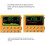 1.9" TFT LCD  MP3 Lossless Decoder Board 76-108MHz FM Radio Multi Frequency Audio Player Module 5