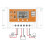 12V/24V 80A Solar Controller with LED LCD Display, Solar Panel Controller, Solar Panel Battery Regulator, USB Interface 6