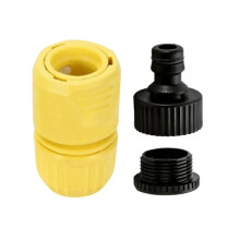Raccord Rapide pour Tuyau D'Arrosage pour 4/5 Minute Pipe, Adaptateur Haute Pression pour L'Irrigation Agricole et de Jardin A