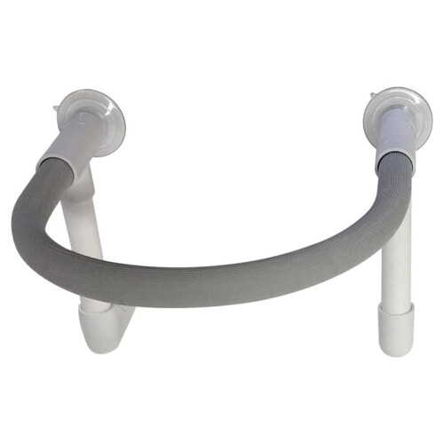 Bird  Shower Perch Small Round PVC for Secure Grip for Mirrors, Sliding Doors, Car