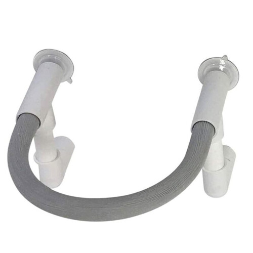 Bird  Shower Perch Small Round PVC for Secure Grip for Mirrors, Sliding Doors, Car 2