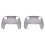 2X for PS5 Controller Replacement Kit Grip Back Housing Bottom Shell for BDM-020/030 Models 1