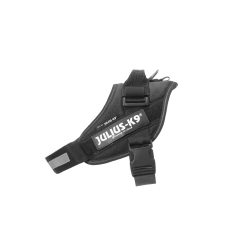 JULIUS-K9 IDC Powerharness, M, no pull dog harness, Black 2