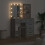 VidaXL vidaXL Dressing Table 2 pcs Grey 50 x 41 x 135 cm Engineered wood 3