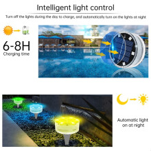 Solar Swimming Pool Lights LED Floating IP68 with Remote Control Color Changing Pool Lamps for Garden Patio Pond Decor