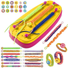 Arts and Crafts for Kids Friendship Bracelet Making Kit for Girls - Best Gifts Ideas, Bracelets String Maker Toys Set