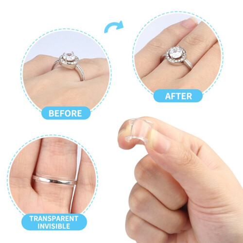 Size Adjuster for Loose Rings, Fits  Width, Adjustment Solution for Men and Women. 2