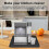 Ice Maker Pad Countertop Water Absorbent Mat Reusable Easy Clean Dish Drying Mat Sz Kitchen 4