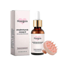 Hoegoa Scalp Care Massage Oil (with comb) Nourishes the scalp, soothes the scalp, makes the hair shiny, rosemary hair oil New Arrival
