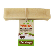 YAKERS Apple Dog Chew Extra Large | 100% natural, rawhide & gluten-free long-lasting Himalayan apple chew with protein & calcium for dental &