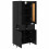 VidaXL vidaXL Highboard with Drawer 2 pcs Black Oak Engineered Wood 5