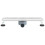 VidaXL vidaXL Shower Drain Line Design with 360 Siphon Silver 50 cm 4