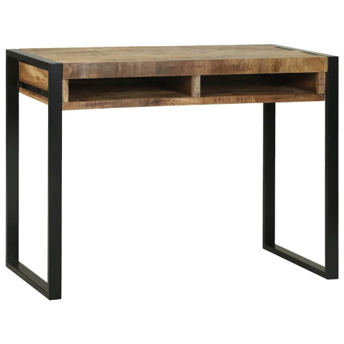 VidaXL vidaXL Dressing Table Brown 100 x 50 x 75 cm Solid Mango wood 2