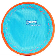 Chuckit! Paraflight – Durable Flying Disc Dog Toy for Fetch, High Visibility, Land or Water, Large (Pack of 1)