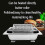 Burger kitchen tool - stainless steel butter roller spreader 5