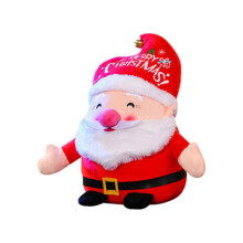(35cm) Santa Claus Christmas Figurines Santa Doll Exquisite Standing Santa Claus New Arrival
