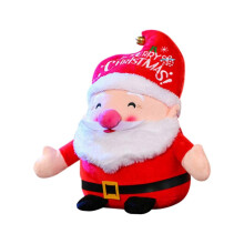 (42cm) Santa Claus Christmas Figurines Santa Doll Exquisite Standing Santa Claus New Arrival