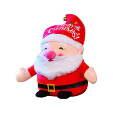 (25cm) Santa Claus Christmas Figurines Santa Doll Exquisite Standing Santa Claus New Arrival