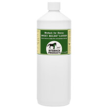 Biteback Products 'Sweet Relief' Midge Barrier Lotion REFILL for Itchy Horses - Benzyl Benzoate Formula, Soothes the Itch Cycle, Moisturise