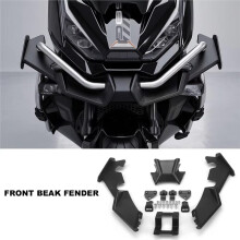 Spoiler Anteriore Fisso per Moto, Labbro Inferiore Fisso, Alettone Fisso per 368G Accessori