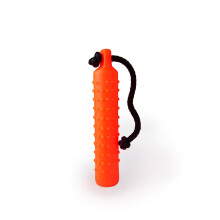 Dog & Field Easy Grip Gundog Water Dummy - Small Orange Throw. Rubber Water Floa