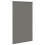VidaXL vidaXL Roller Blind Blackout Grey 125x230 cm Fabric Width 121.6 cm Polyester 3