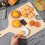 4pcs Wooden Pizza Board Pizza Paddle Cutting Natural with Simple Baking 5