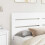 VidaXL vidaXL Headboard White Engineered Wood 2
