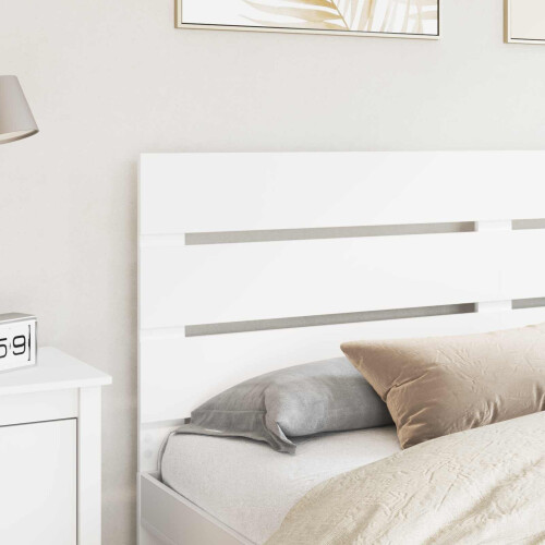 VidaXL vidaXL Headboard White Engineered Wood 1
