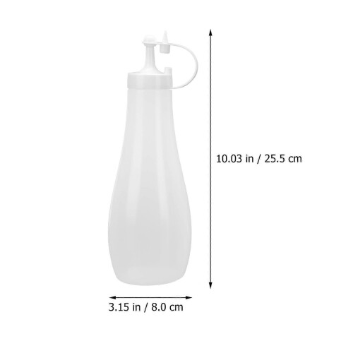 Sauce Bottles Dispensing for Storage Use 4Pcs Kitchen Bottles 1