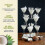 Cocktail Tree Stand, 3-Tier 12-Cup Capacity, Suitable for Champagne Glasses 4