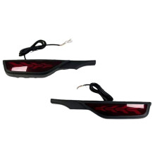 Rear Bumper Reflector Light for Jazz Fit 2018-2020 LED Rear Fog Light Brake Light Turn Signal Light Accessories
