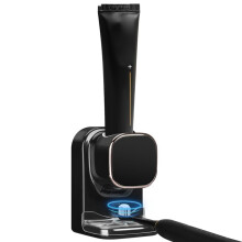 Automatic Toothpaste Dispenser Toothpaste Dispenser for Electric Toothpaste Dispenser Wall Mounted for Bathroom,Black