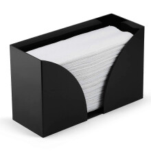 Black Acrylic Paper Towel Holder Dispenser (1-pack) SZTCLV