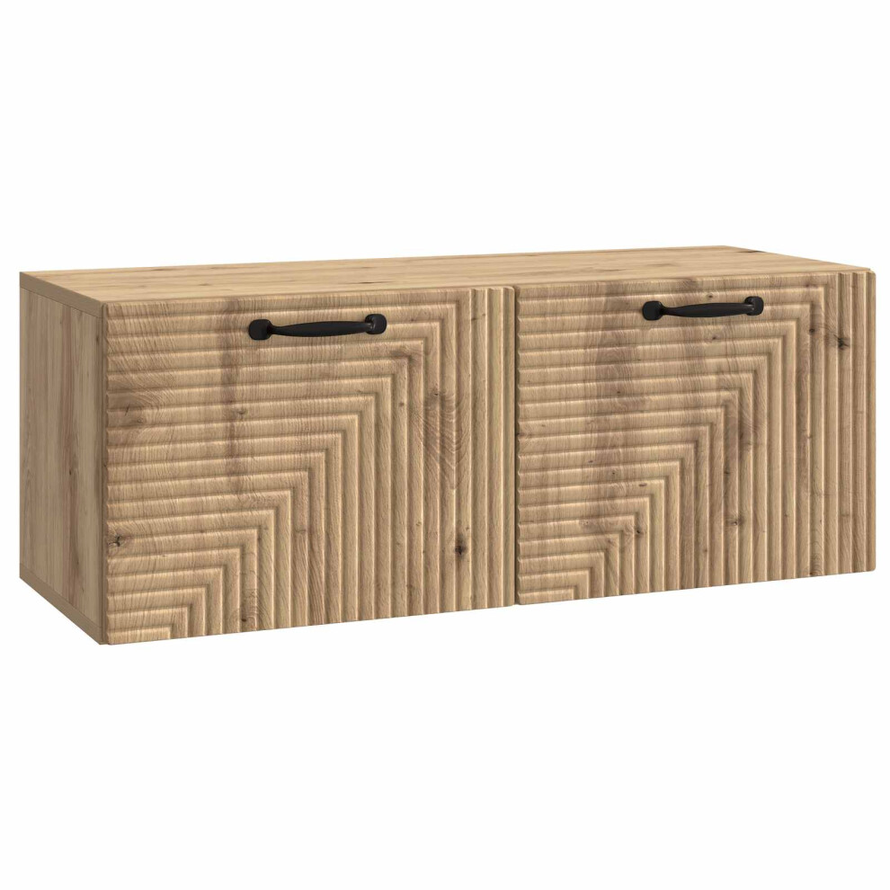 Vidaxl Wall-Mounted Tv Cabinet Artisan Oak 78.5 X 31 X 30 Cm