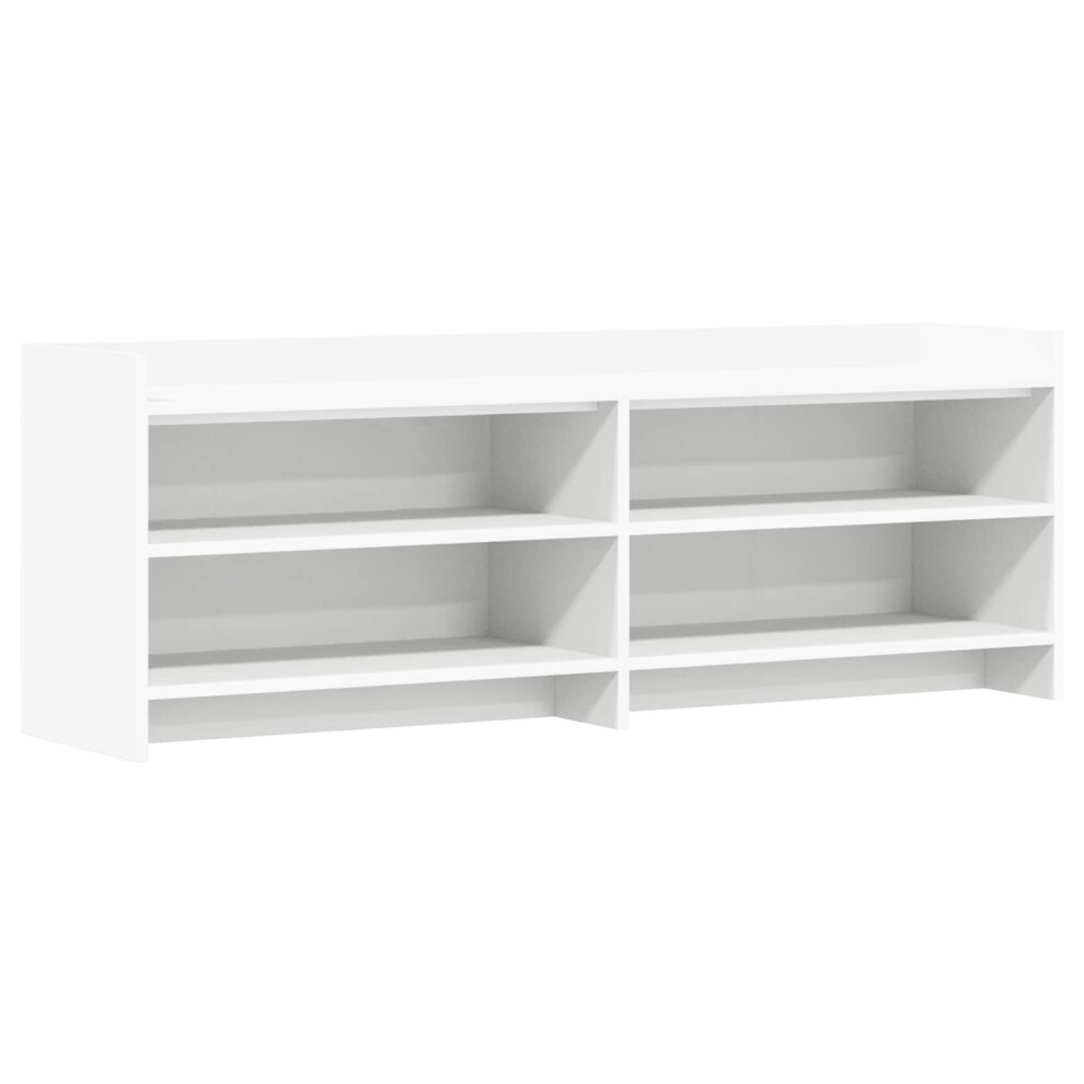 Vidaxl Tv Cabinet 135 X 33 X 47 Cm Engineered Wood White