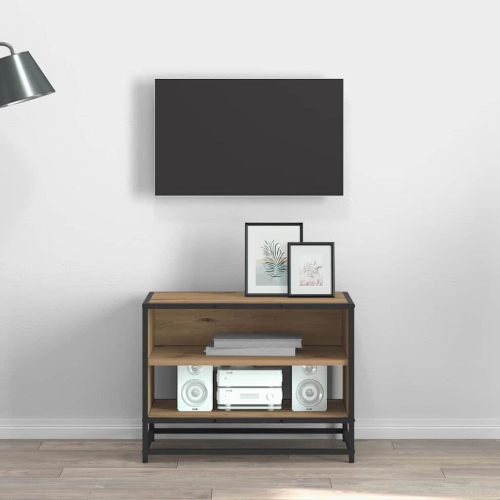 Vidaxl Tv Units Artisan Oak 61 X 40 X 46 Cm Engineered Wood