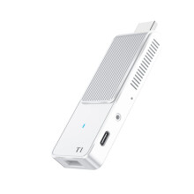 För Android TV Stick T1  TV Stick för Android 14.0 RK3518 Wifi6 BT5.4 Hemmamediaspelare Röststyrd Fjärrassistent TV-Sticka