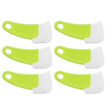 (Y)Silicone Spatula Set of 10 - Nonstick, Flexible Hooks, PP Handle for Baking, Cooking, Pasta & Cakes 26s