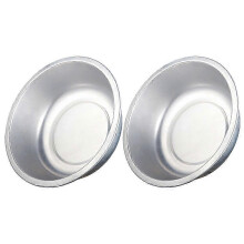Fruit 2 Pcs Kitchen Utensil Housewarming Gift Washing Basin Rice Container Vintage Aluminum Kettle Multifunction Sink 25-26s
