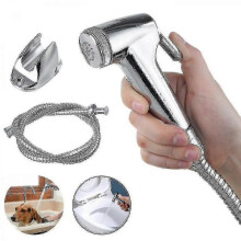 Hand Shower Stainless Steel Toilet Shower Kit, Spray Hand Shower with Hose