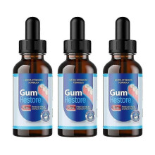 (3pcs) 1-3X Gum Restore Plus - Oral Drops For Teeth, Bad Breath, Gums Repair 30ML