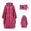 Women Breathable Raincoat Lightweight Rain - Gules 3