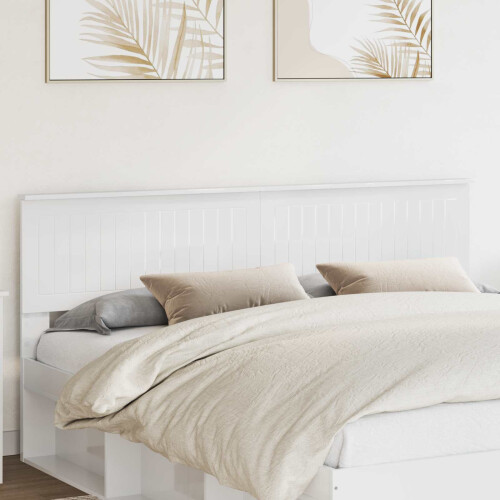 VidaXL vidaXL Headboard Gloss White Engineered wood
