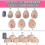 (M) Self Adhesive Silicone Breast Forms Fake Boobs For Mastectomy Prosthesis wlgd 5