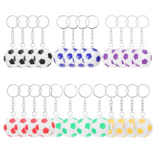 Soccer Keychains 24 Pcs Football Men Women Boys Backpack Charms Sports Party Favors Team Souvenirs Event