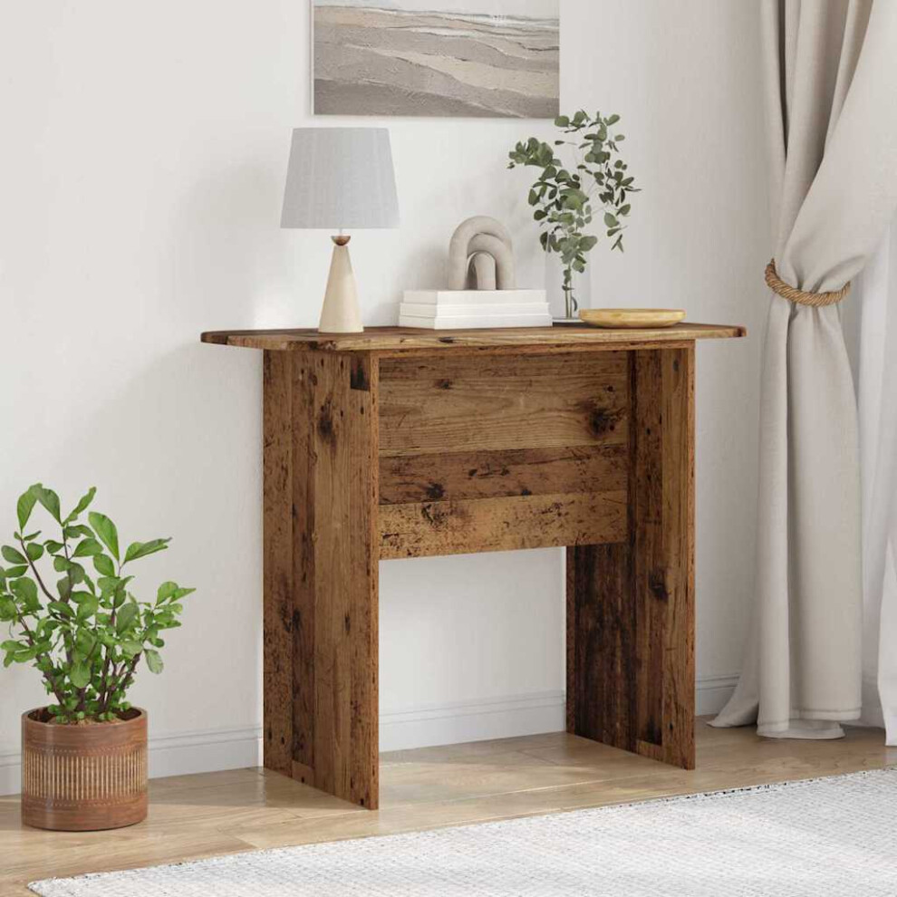 Vidaxl Console Table Old Wood 93 X 40 X 75 Cm Engineered Wood