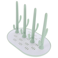 Plastic Milk Bottle Drying Rack Tree Shaped Storage Organizer for Feeding Bottles and Pacifiers Easy to Clean
