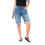 LADY KNEE LENGTH DENIM SHORT MIDBLUE 12 1