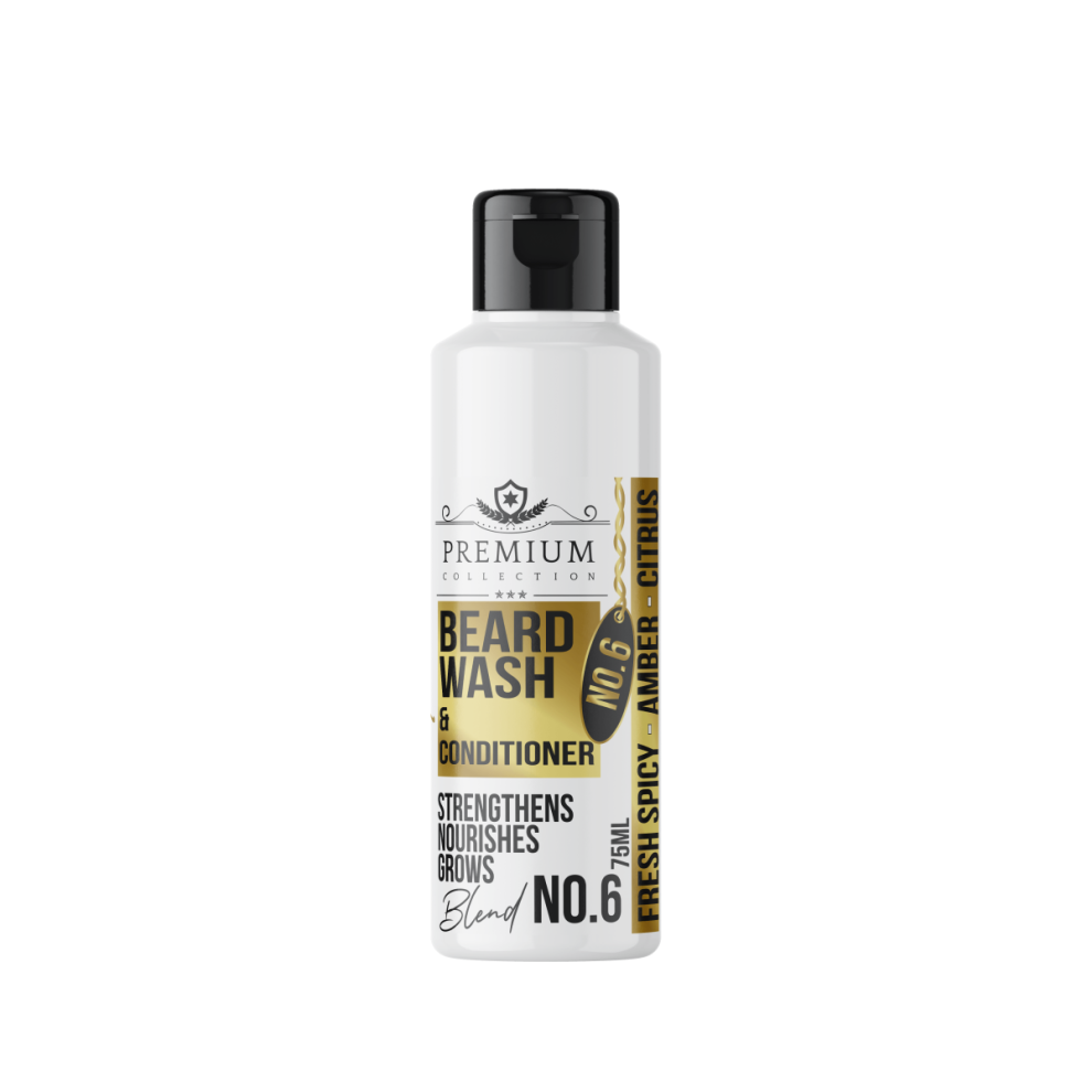 Livfragrance Beard Wash Conditioner Blend No.6 ÃÂ Fresh Spicy, Amber, Citrus
